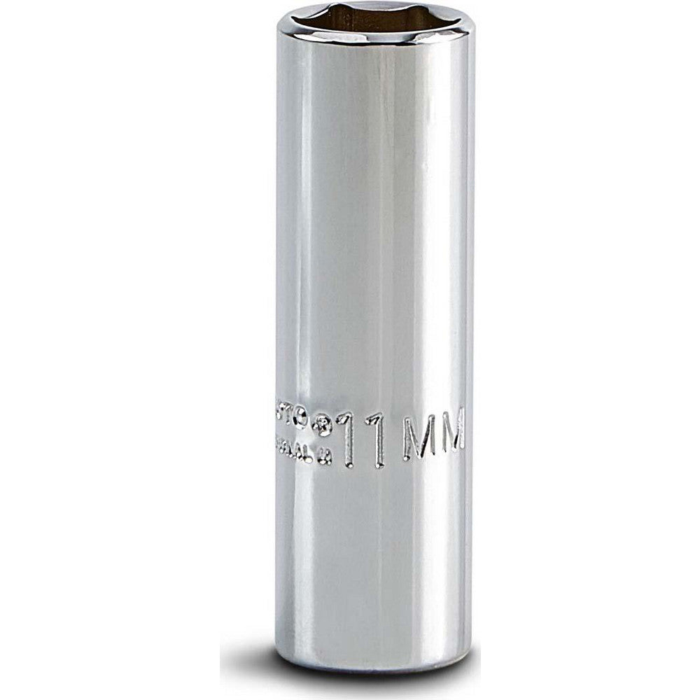 Proto J4711LM Deep Hand Socket 11 mm Socket, 6-Point