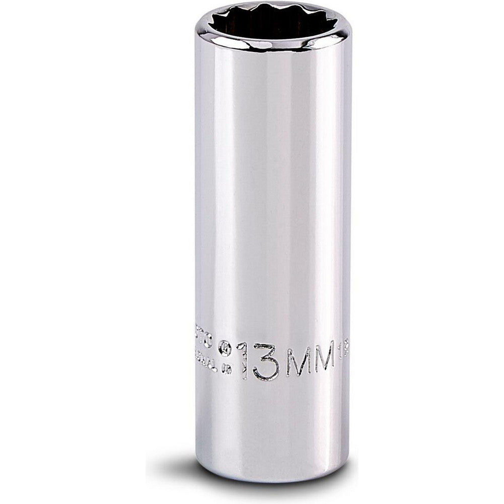 Proto J5013M Deep Hand Socket 13 mm Socket, 12-Point