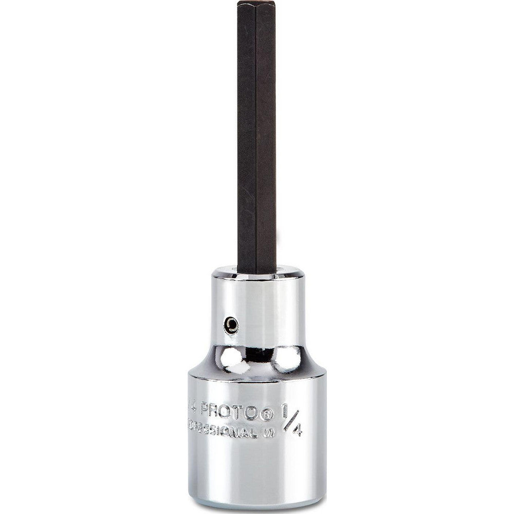 Proto J54411/4 Hand Hex Bit Socket 1/2" Drive, 1/4" Hex