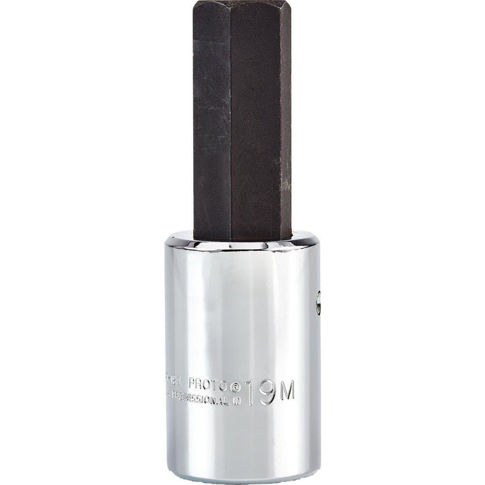Proto J5441-19M Hand Hex Bit Socket 1/2" Drive, 19 mm Hex