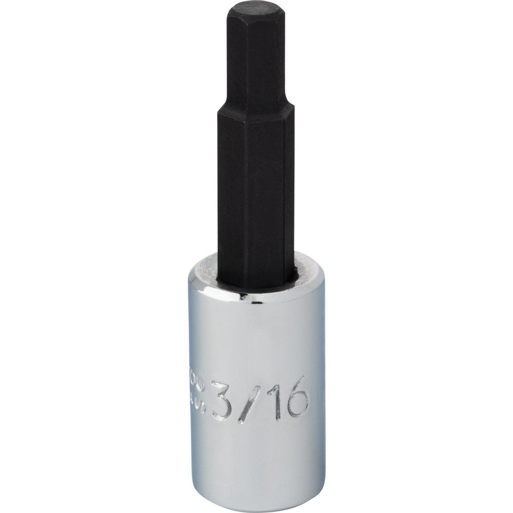Proto J47703/16 Hand Hex Bit Socket 1/4" Drive, 3/16" Hex