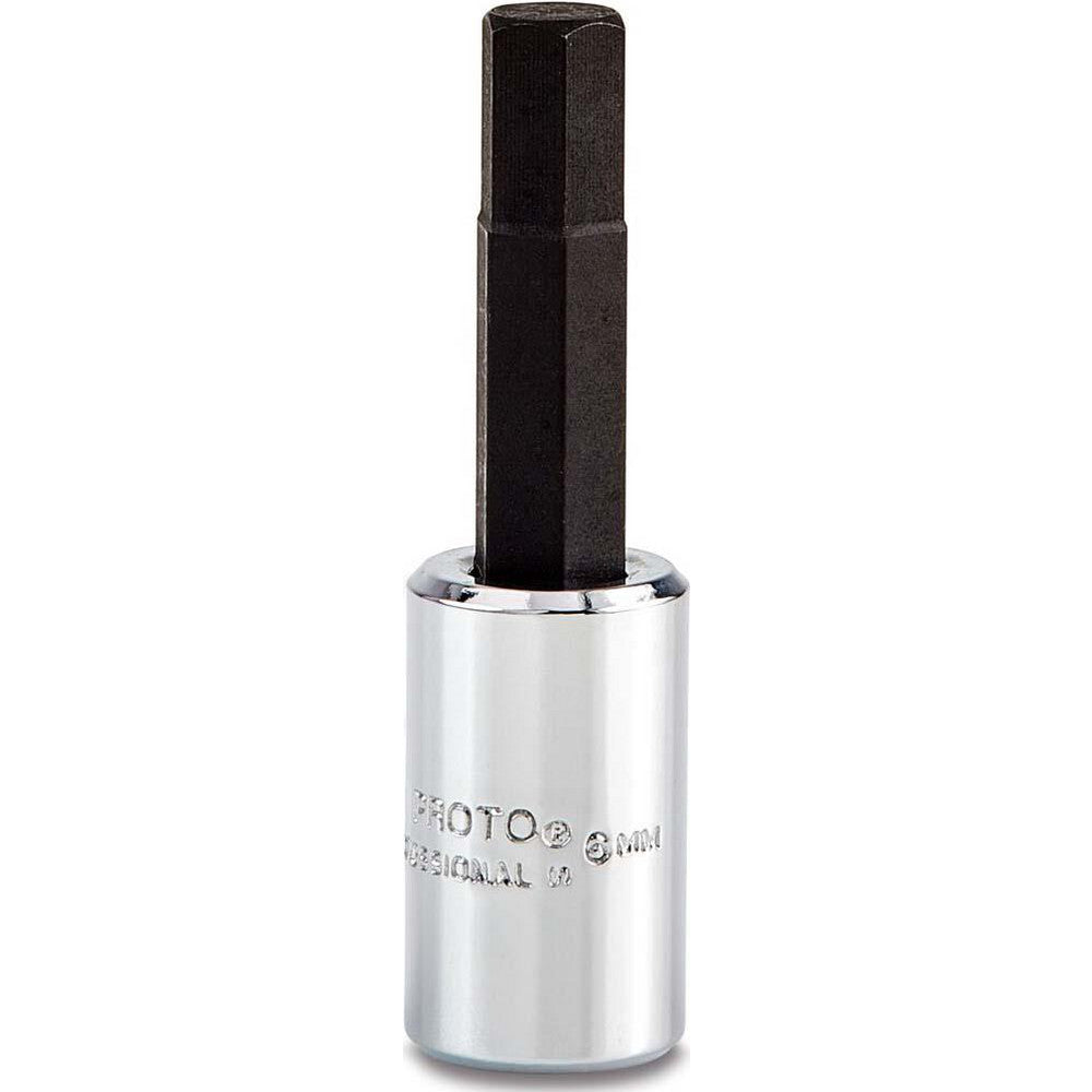 Proto J4770-6M Hand Hex Bit Socket 1/4" Drive, 6 mm Hex