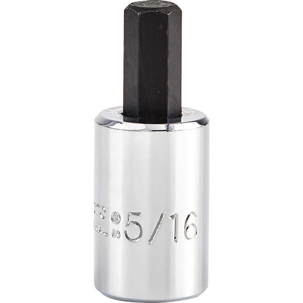 Proto J49905/16ST Hand Hex Bit Socket 3/8" Drive, 5/16" Hex