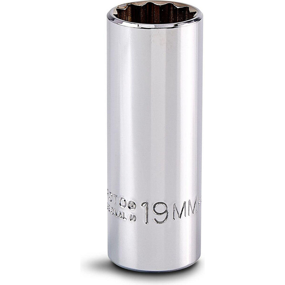 Proto J5019M Deep Hand Socket 19 mm Socket, 12-Point