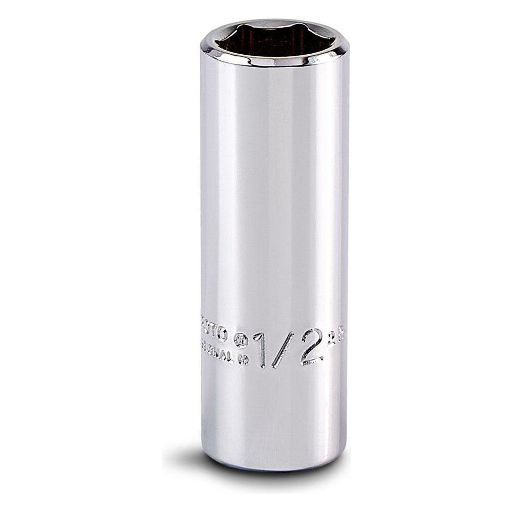 Proto J5016H Deep Hand Socket 1/2" Socket, 6-Point