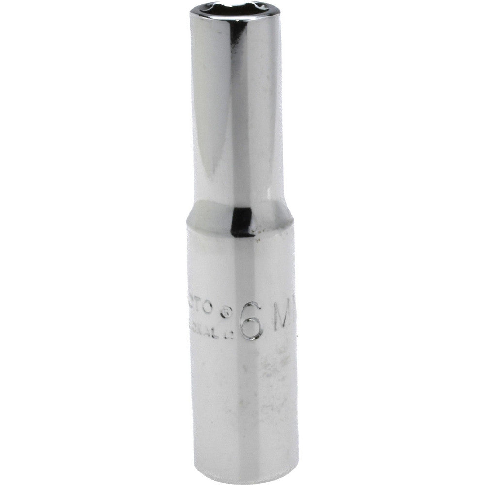 Proto J4706LM Deep Hand Socket 6 mm Socket, 6-Point