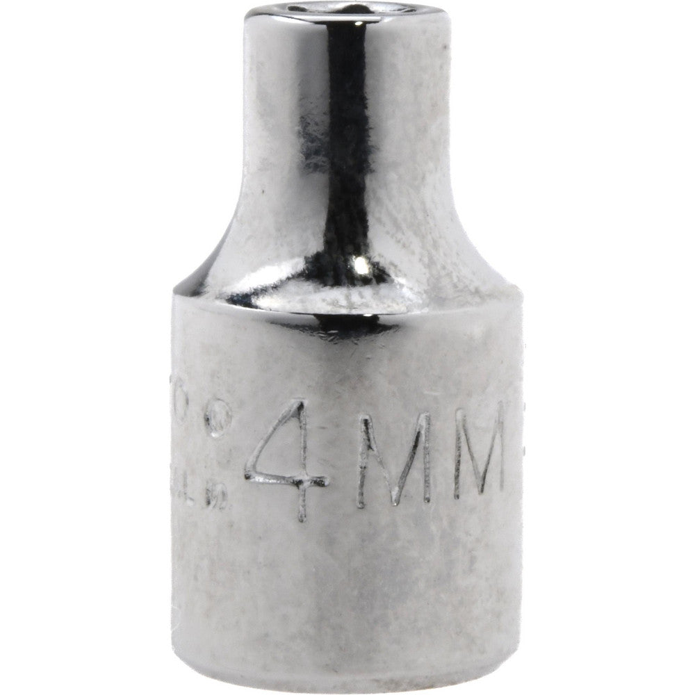 Proto J4704M Hand Socket 4 mm Socket, 6-Point