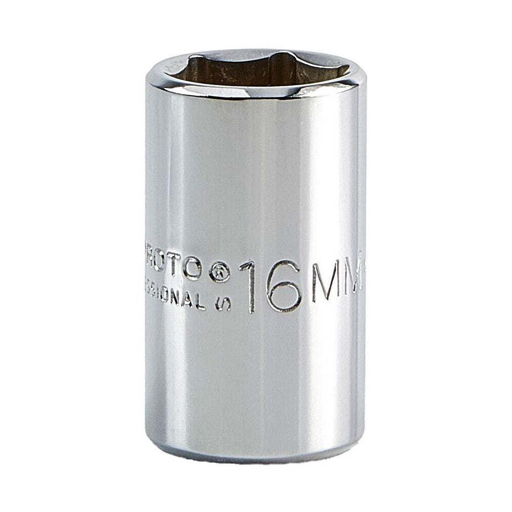 Proto J5416MH Hand Socket 16 mm Socket, 6-Point