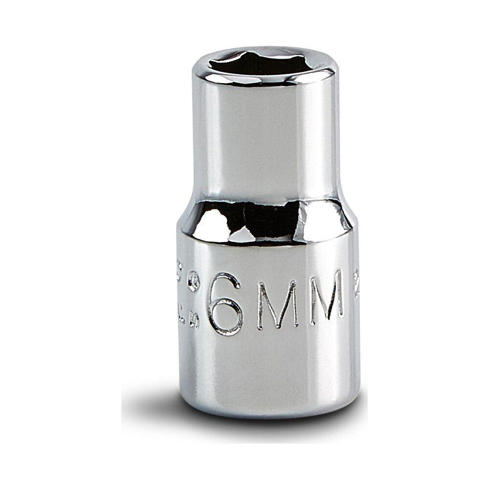 Proto J4706M Hand Socket 6 mm Socket, 6-Point