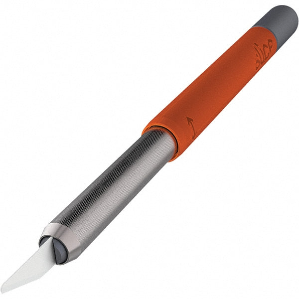 Slice 10589 Hobby Knives Trade Type Fixed Blade Knife  Blade Type Round Tip  Blade Material Ceramic  Features Ambidextrous Design Chemically Inert Blade Never Rusts Lowers Costs Reduces Injuries  Number Of Blades 1  