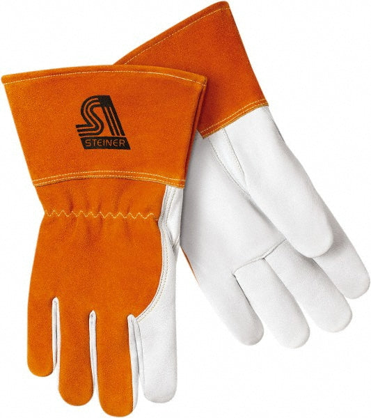 Steiner 0232-L Welding Gloves Size Large, Leather, MIG Welding Application