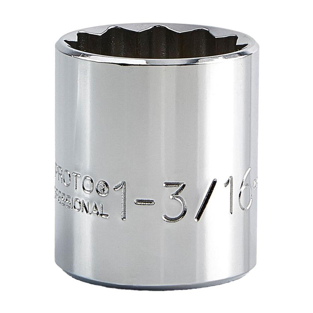 Proto J5438 Hand Socket 1-3/16" Socket, 12-Point
