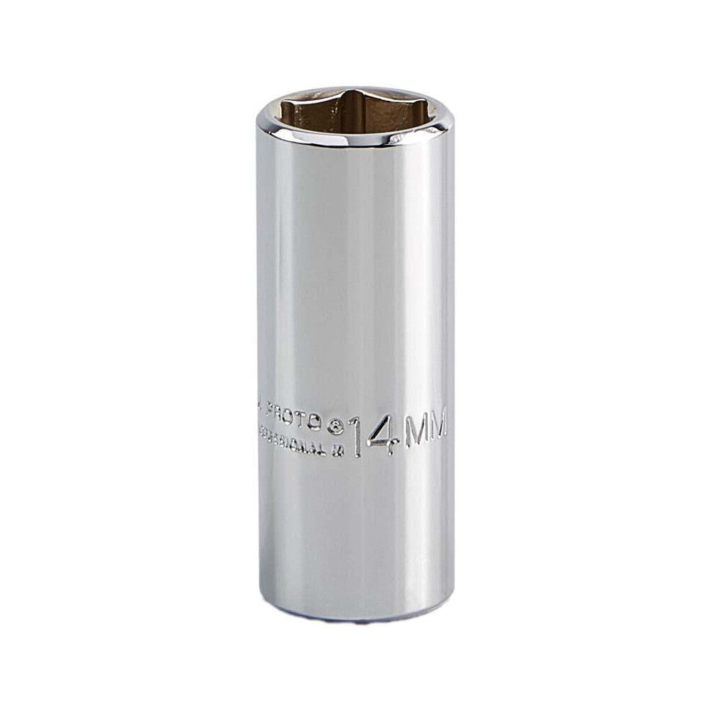 Proto J4714LM Deep Hand Socket 14 mm Socket, 6-Point