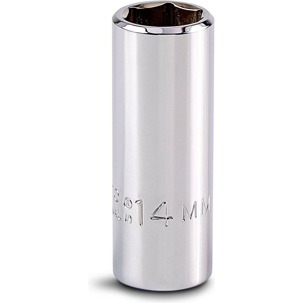 Proto J5014MH Deep Hand Socket 14 mm Socket, 6-Point