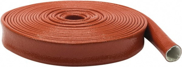 Atlantex PT24100-10 1-1/2" ID Red/Orange Knit Firesleeve for Hoses