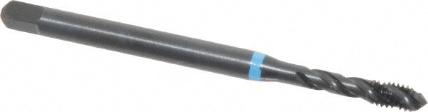 Emuge B0503200.0040 Spiral Flute Tap M4x0.70 Metric Coarse, 3 Flutes, Modified Bottoming, 6H Class of Fit, Cobalt, Oxide Coated