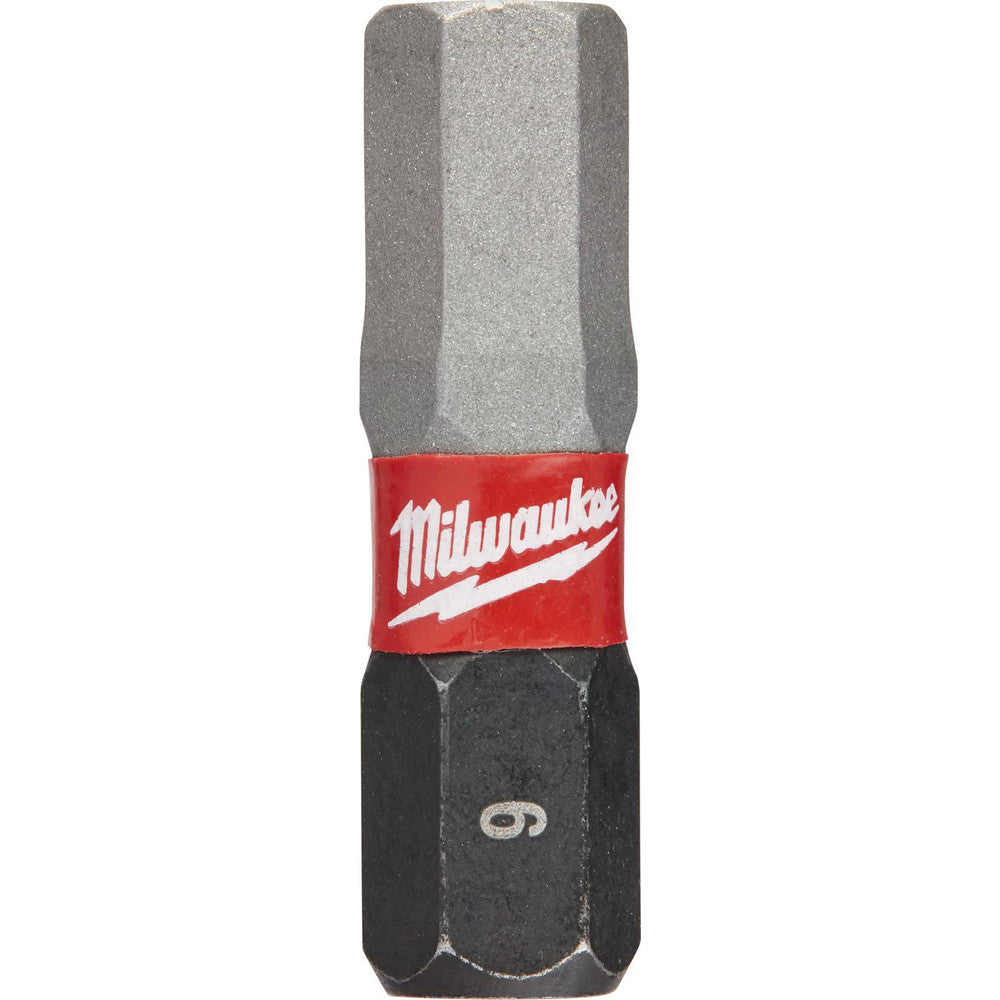 Milwaukee Tool 48-32-4728 Hex Screwdriver Bits Ball End No  Measurement Type Metric  Drive Size (Inch) 1/4  Hex Size (mm) 6.000  Overall Length (Inch) 1  