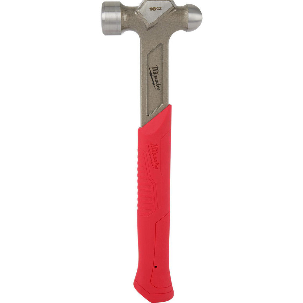 Milwaukee Tool 48-22-9130 Ball Pein & Cross Pein Hammers Hammer Type Ball Pein  Head Weight (oz.) 16.00  Handle Material Steel  Head Material Steel  Handle Length (Decimal Inch) 11  Overall Length (Decimal Inch) 12.9000