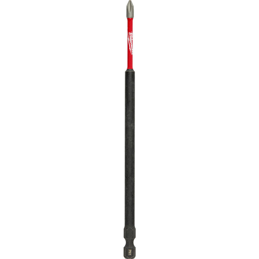 Milwaukee Tool 48-32-4801 Phillips Screwdriver Bits Point Size #1  Drive Size (Inch) 1/4  Overall Length (Inch) 6  Material Steel  Tool Type Phillips  