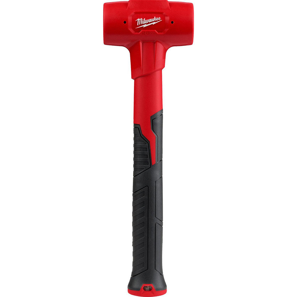 Milwaukee Tool 48-22-9150 Dead Blow Hammers Head Weight (oz.) 28.00  Head Weight Range 1 to 2.9 Lb  Head Material Steel  Overall Length Range 9.0000 to 13.9000 in  Handle Material Rubber  Handle Color Black
