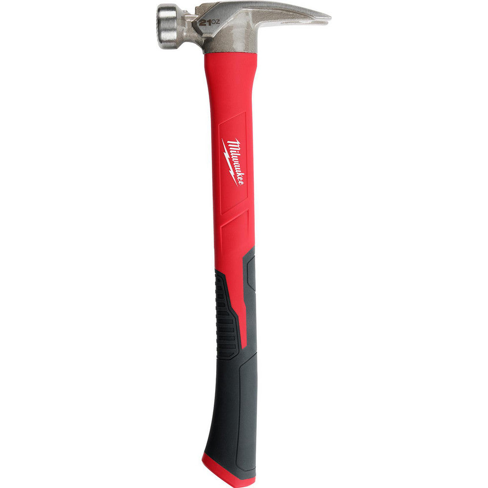 Milwaukee Tool 48-22-9320 Nail & Framing Hammers Claw Style Straight  Head Weight (Oz) 21  Head Material Forged Steel  Handle Material Fiberglass  Face Surface Milled  Overall Length 15.90