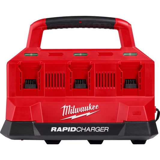 Milwaukee Tool 48-59-1809 Power Tool Chargers Voltage 18V  Power Source USB  For Use With PACKOUT™ Modular Storage System  Batteries Included No  Battery Chemistry Lithium-ion  Number of Battery Ports 6