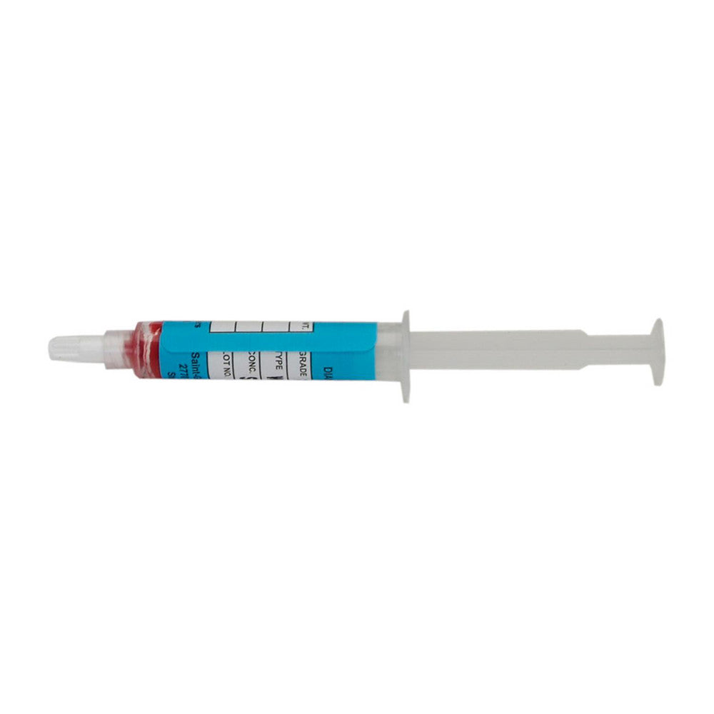 Norton 66260300383 5 Gram Plastic Syringe Red Winter 30 - Fine Diamond Lapping Compound