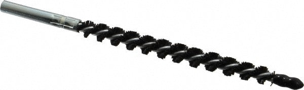 Schaefer Brush 43702 Single Stem/Spiral Condenser Tube Brush 1/4" Dia, 4-1/2" OAL, Nylon Bristles