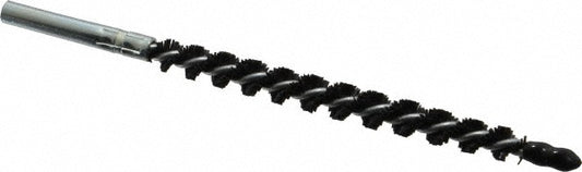 Schaefer Brush 43702 Single Stem/Spiral Condenser Tube Brush 1/4" Dia, 4-1/2" OAL, Nylon Bristles