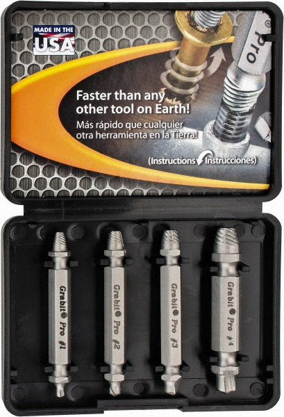 Alden 8440P Bolt & Screw Extractor 4 Pc