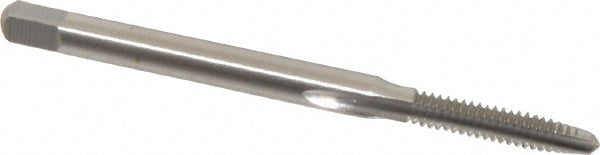 Cleveland C54147 #4-40 Plug RH 2B/3B H2 Bright High Speed Steel 2-Flute Straight Flute Hand Tap