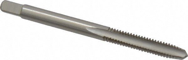 Cleveland C54256 #8-32 Plug RH H1 Bright High Speed Steel 2-Flute Straight Flute Hand Tap
