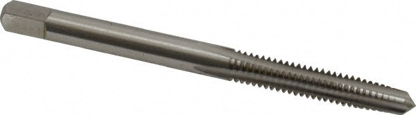 Cleveland C54269 #8-32 Taper RH 3B H2 Bright High Speed Steel 4-Flute Straight Flute Hand Tap
