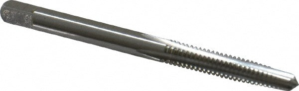 Cleveland C54277 #8-32 Taper RH 2B H3 Bright High Speed Steel 4-Flute Straight Flute Hand Tap