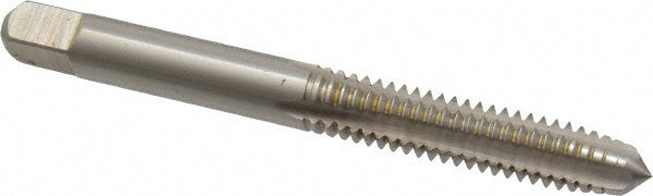 Cleveland C54464 1/4-20 Plug RH H11 Bright High Speed Steel 4-Flute Straight Flute Hand Tap