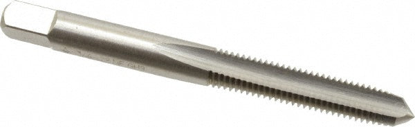 Cleveland C54474 1/4-28 Plug RH 3B H3 Bright High Speed Steel 3-Flute Straight Flute Hand Tap
