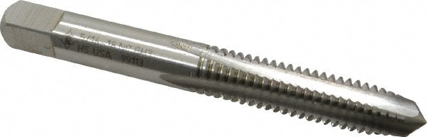 Cleveland C54505 5/16-18 Plug RH 3B H3 Bright High Speed Steel 4-Flute Straight Flute Hand Tap