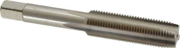 Cleveland C54738 1/2-20 Plug RH 3B H3 Bright High Speed Steel 4-Flute Straight Flute Hand Tap