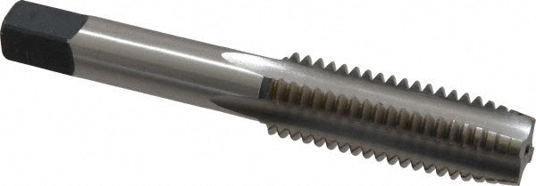 Cleveland C54760 Straight Flute Tap 9/16-12 UNC, 4 Flutes, Plug, 2B Class of Fit, High Speed Steel, Bright/Uncoated