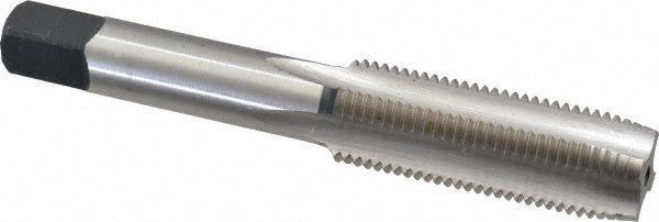 Cleveland C54766 Straight Flute Tap 9/16-18 UNF, 4 Flutes, Plug, 2B Class of Fit, High Speed Steel, Bright/Uncoated