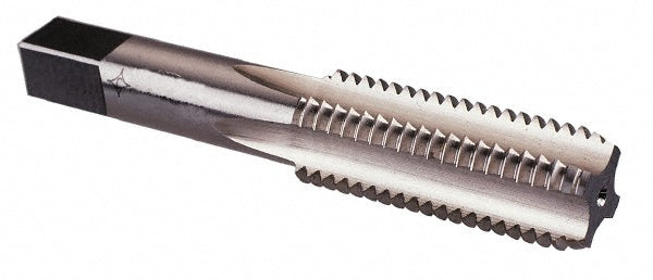 Hertel 87059 1-5/8 - 12 Bottoming RH H6 Bright High Speed Steel 6-Flute Straight Flute Hand Tap