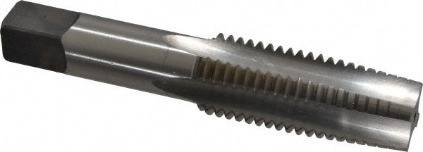 Cleveland C54923 1-8 Taper RH 3B H4 Bright High Speed Steel 4-Flute Straight Flute Hand Tap