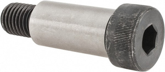 Value Collection 711158BR Shoulder Screw 1" Shoulder Dia, 2" Shoulder Length, 3/4-10, 4140 Alloy Steel, Hex Socket