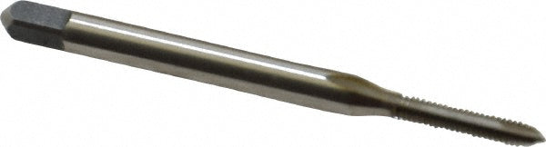 Cleveland C57031 Spiral Point Tap #2-56 UNC, 2 Flutes, Plug, 2B Class of Fit, High Speed Steel, Bright Finish