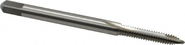 Cleveland C57048 Spiral Point Tap #4-40, UNC, 2 Flutes, Plug, 2B/3B, High Speed Steel, Bright Finish