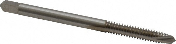 Cleveland C57072 Spiral Point Tap #6-32, UNC, 2 Flutes, Plug, 2B, High Speed Steel, Bright Finish