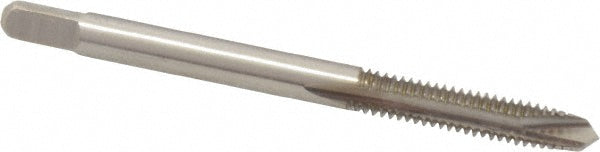Cleveland C57085 Spiral Point Tap #8-32 UNC, 2 Flutes, Plug, 2B Class of Fit, High Speed Steel, Bright Finish