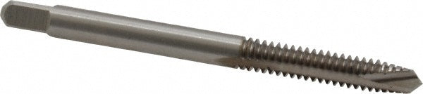 Cleveland C57097 Spiral Point Tap #10-24 UNC, 2 Flutes, Plug, 2B/3B Class of Fit, High Speed Steel, Bright Finish
