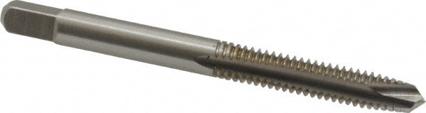 Cleveland C57112 Spiral Point Tap #12-24 UNC, 2 Flutes, Plug, 2B/3B Class of Fit, High Speed Steel, Bright Finish