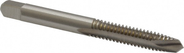 Cleveland C57128 Spiral Point Tap 1/4-20, UNC, 2 Flutes, Plug, 2B, High Speed Steel, Bright Finish
